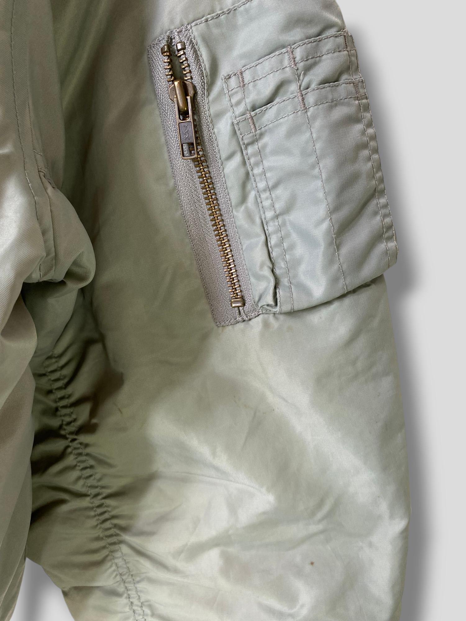 Vintage Uniqlo MA-1 Bomber Jacket Japanese Brand Military