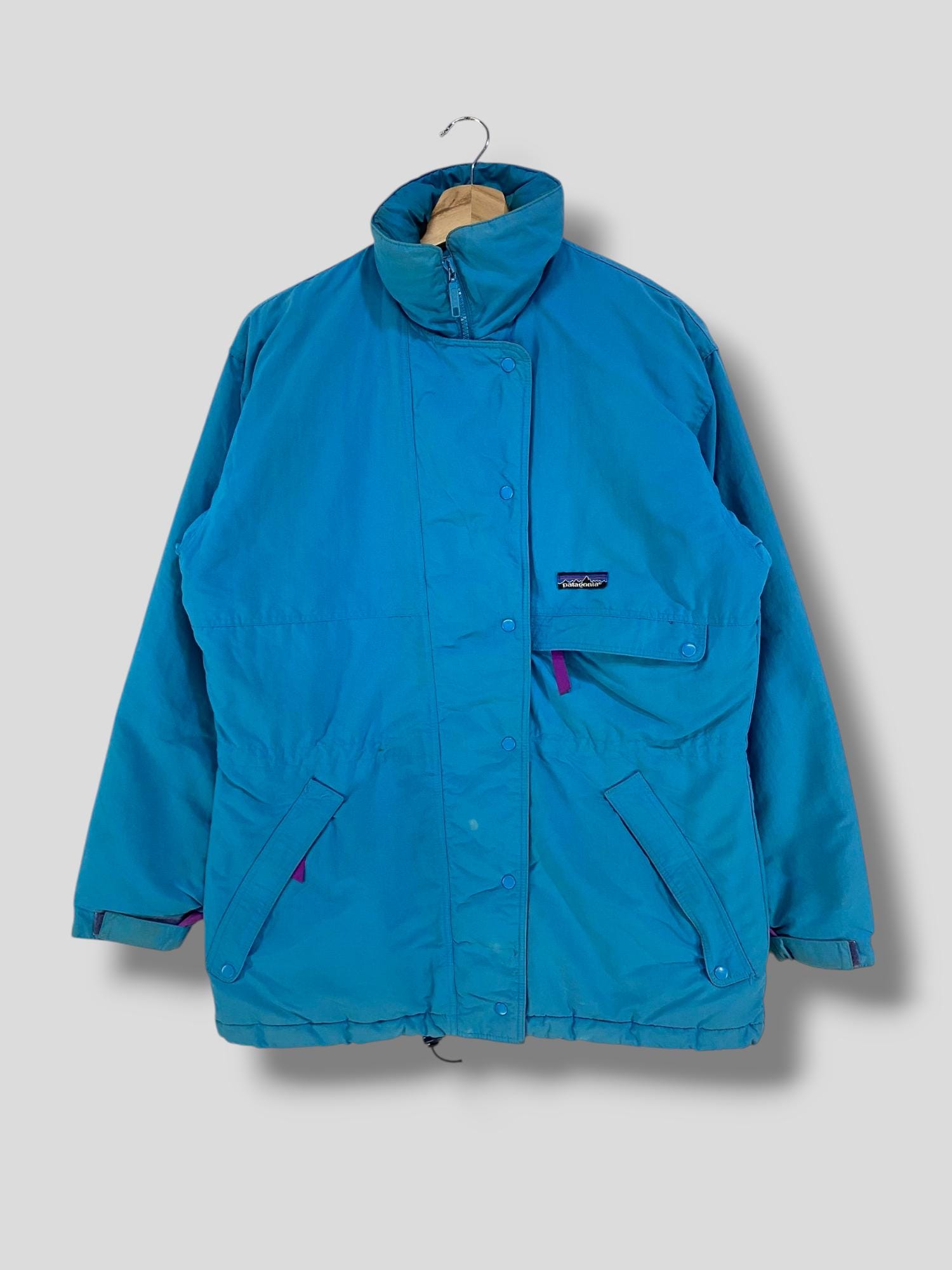 ジャケット・アウター 80s~90s Patagonia Nylon Mountain Jacket Vintage 90s Patagonia Mountain Parka Jacket Size L Blue | eBay