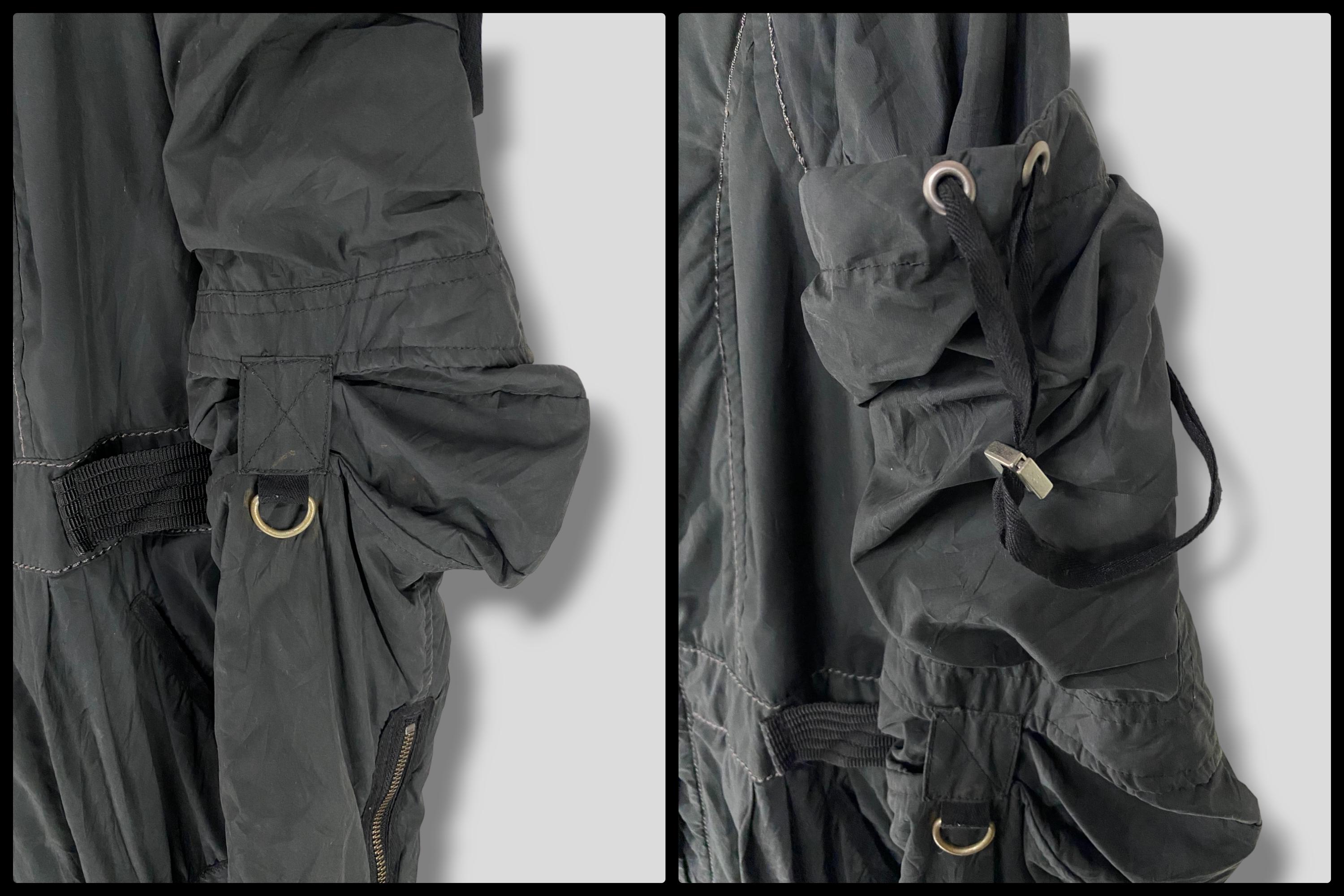 Vintage Y2K Marithe Francois Girbaud Bondage Nylon Jacket