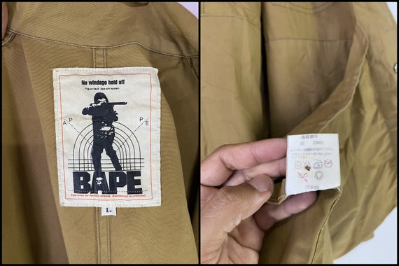 Vintage 90s Bape general M65 jacket OG 90s Nigo m… - image 10