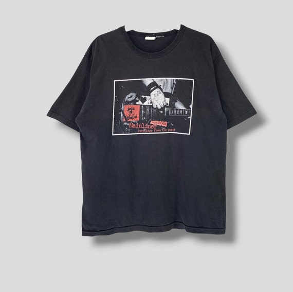 Vintage 90s Social Distortion Mainliner Promo Tshirt American Punk