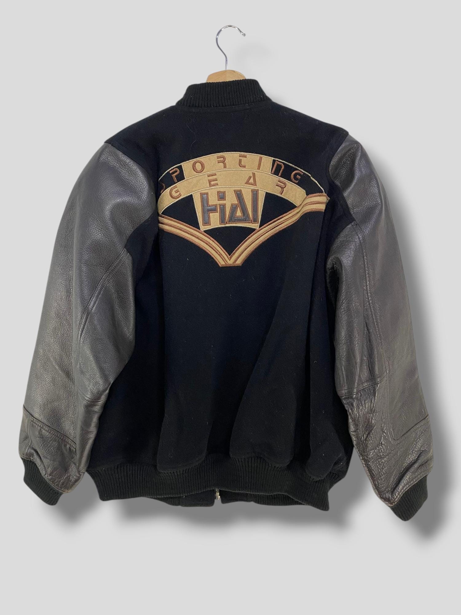 【激レア】90s ISSEIMIYAKE ジャケット　スーツ　ノームコア Vintage 90s Issey Miyake Sporting Gear Hai Embroidered Logo Wool