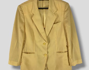 Vintage 90s Burberrys single breasted blazer designer business casual outfits outerwear suit coat size 9AR