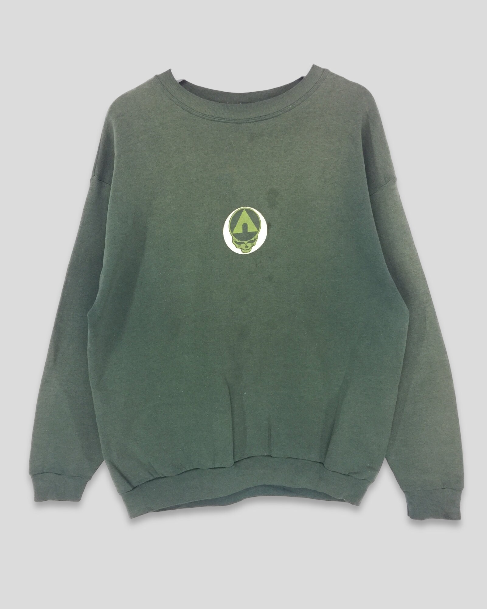ancellm スウェット　yoke afiit 90s vintage Oakley Vintage 90s Wool Mock Neck Knit Logo Sweater size M/L