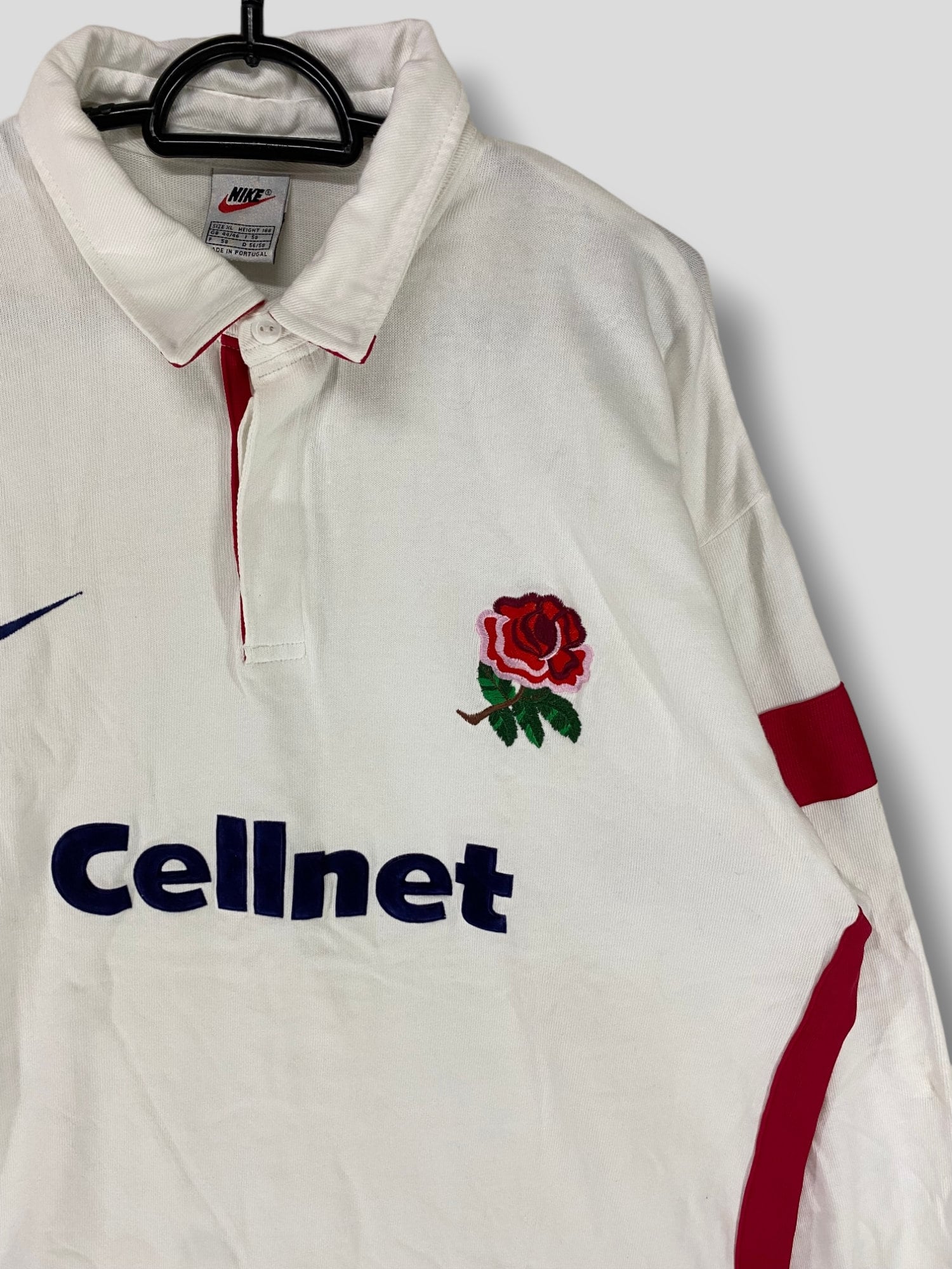 Vintage 90s England Rugby Jersey Deadstock Collectible Rugby