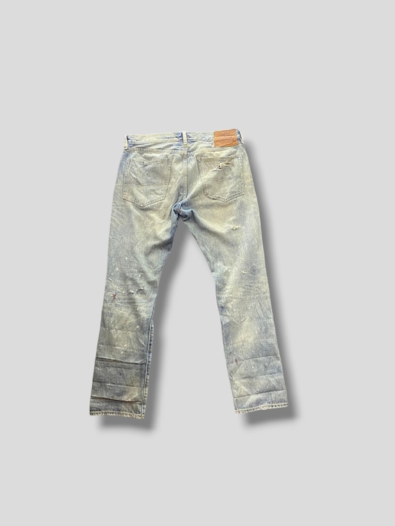 【2plan】Vintage destroyed denim Size 36 Vintage Y2K Denim Supply Ralph Lauren Distressed
