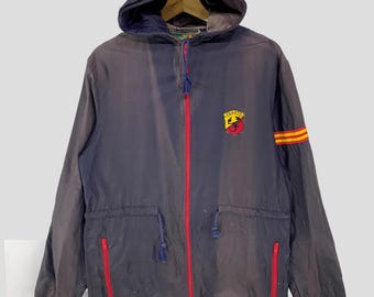Vintage Abarth Racing Team Kappa Sweatshirt Full Zip Cardigan Size