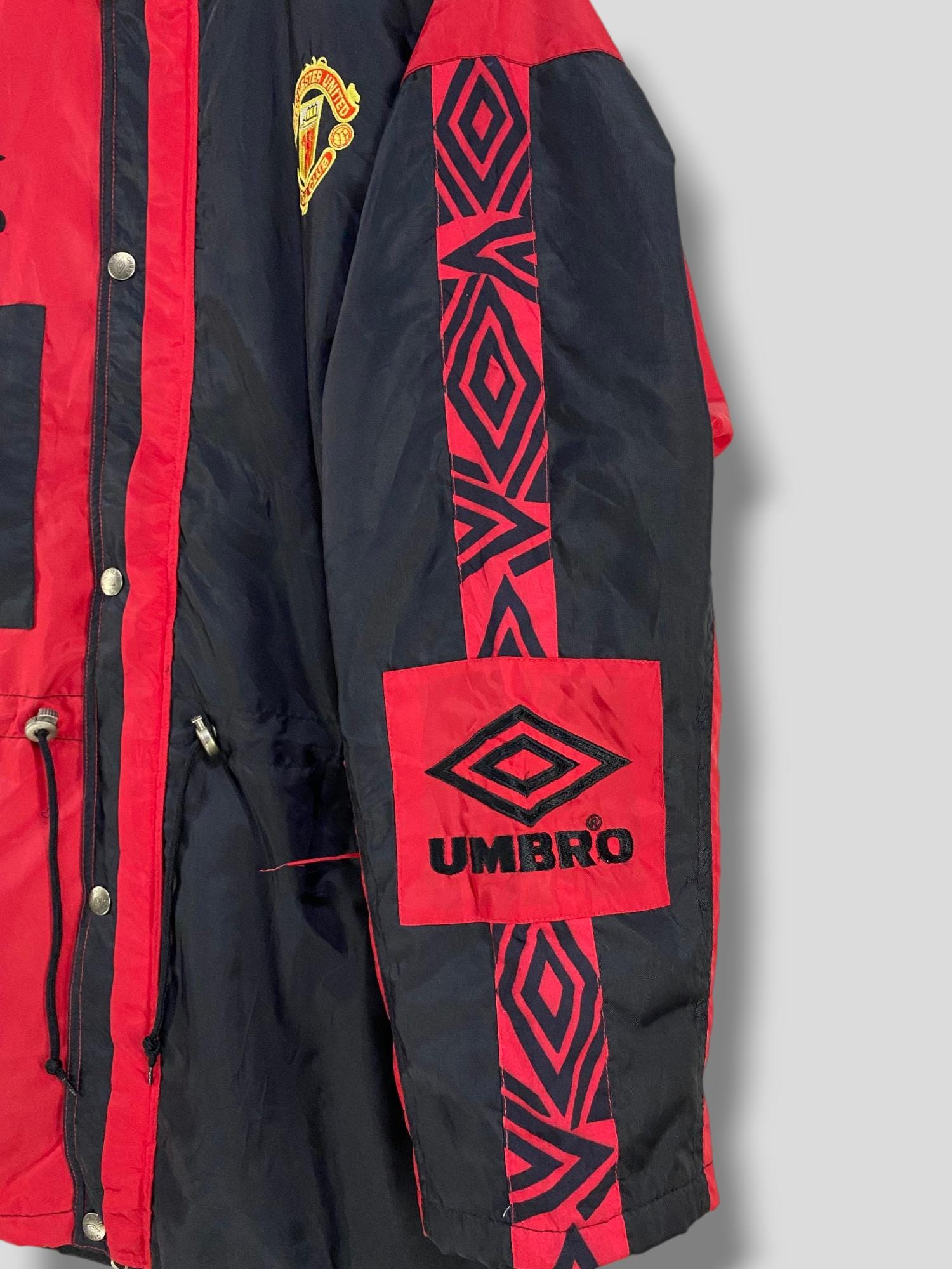 Vintage 90s Umbro Manchester United Training Coat Collectible