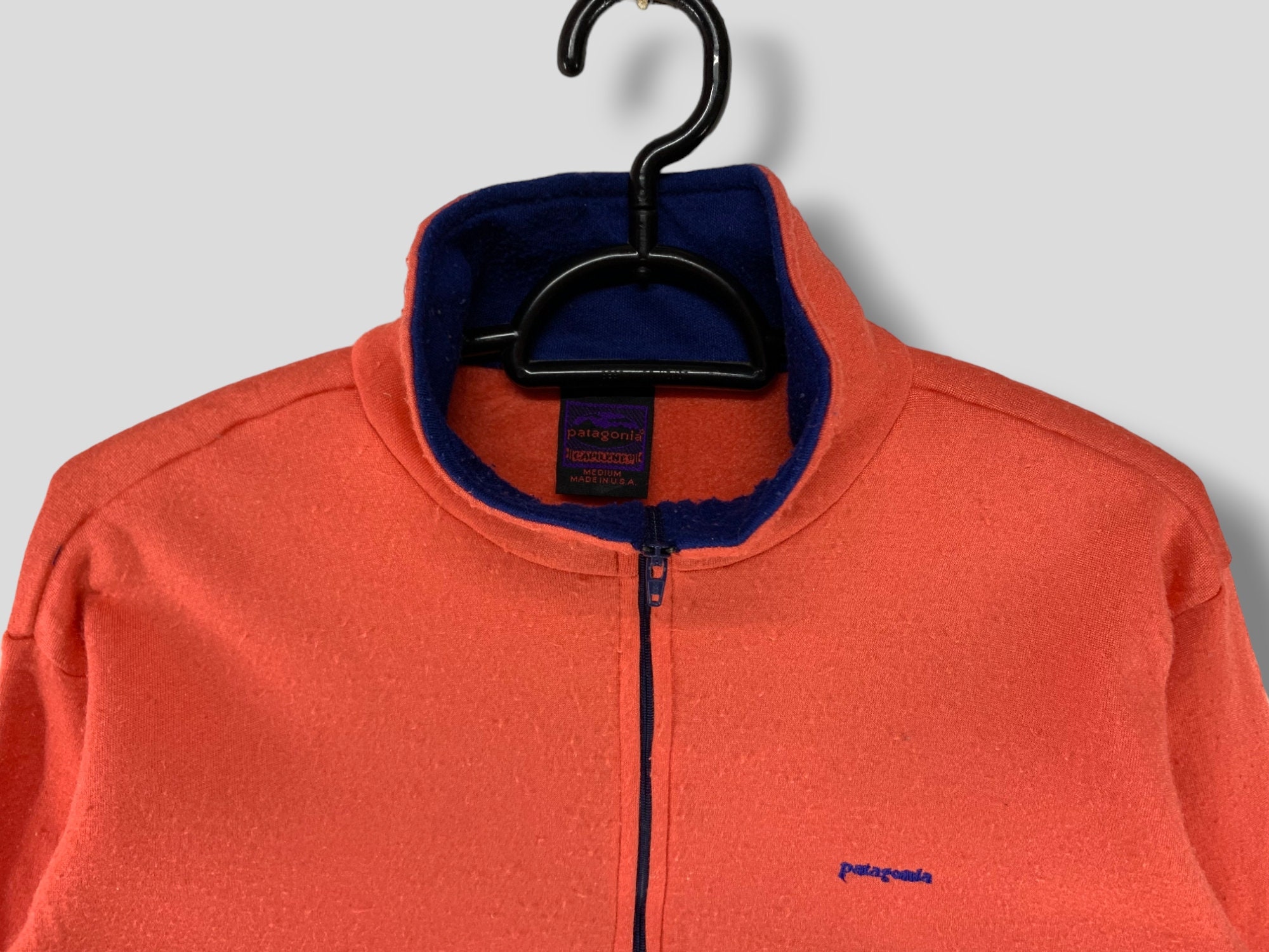 Vintage Patagonia Capilene Logo Pullover Jacket Outdoor Streetwear