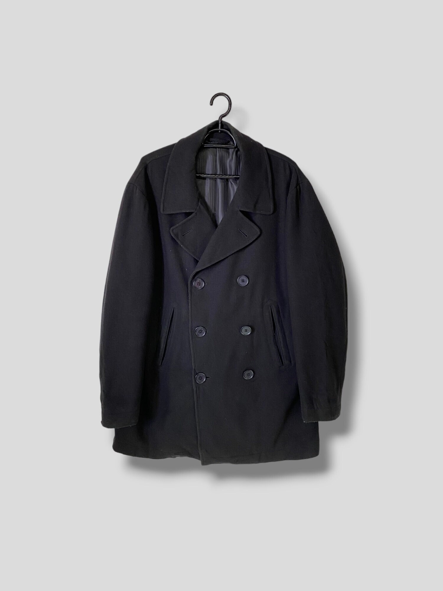ジャケット・アウター NAMACHEKO 22AW ALEP PEACOAT BLACK NAMACHEKO 厚く 22AW ALEP PEACOAT BLACK