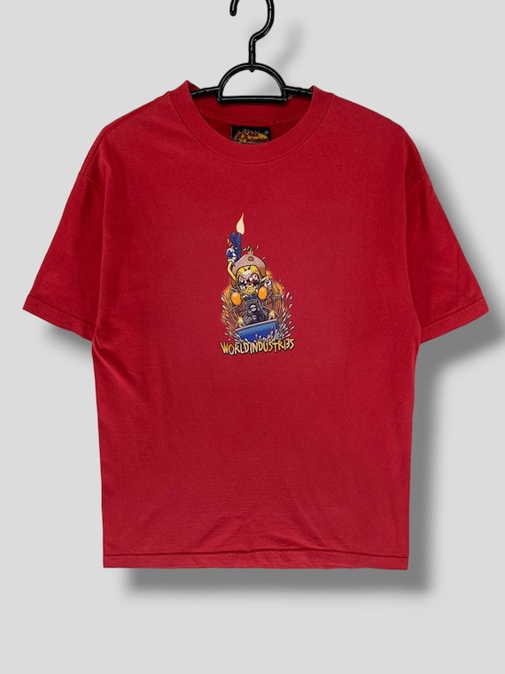 World industries skateboards Tシャツ ワールド World industries skateboards Tシャツ ワールド World