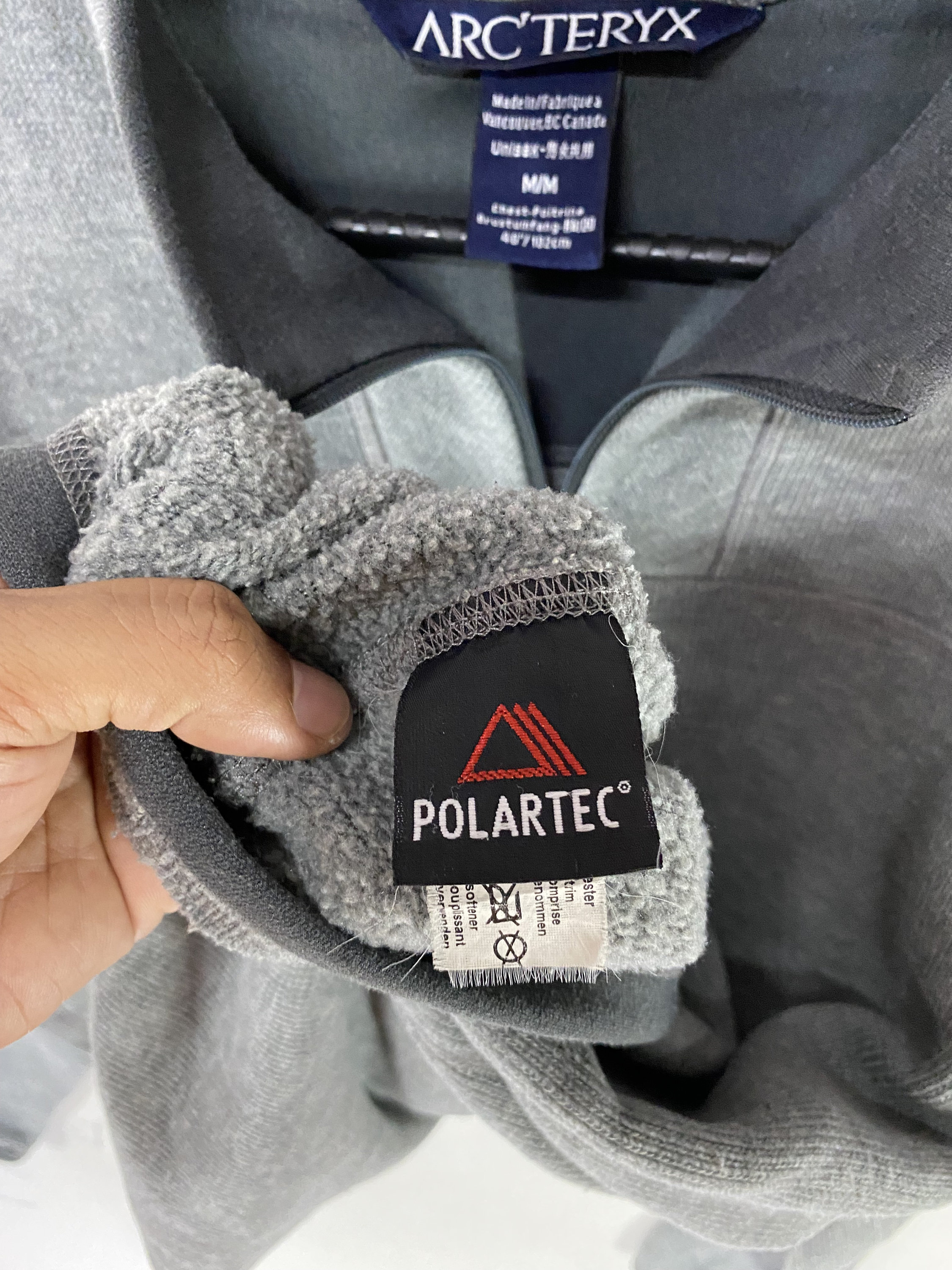 Vintage Arc'teryx Polartec Fleece Quarter Zipper Jacket Vintage Arc'teryx Polartec Fleece Quarter Zipper Jacket