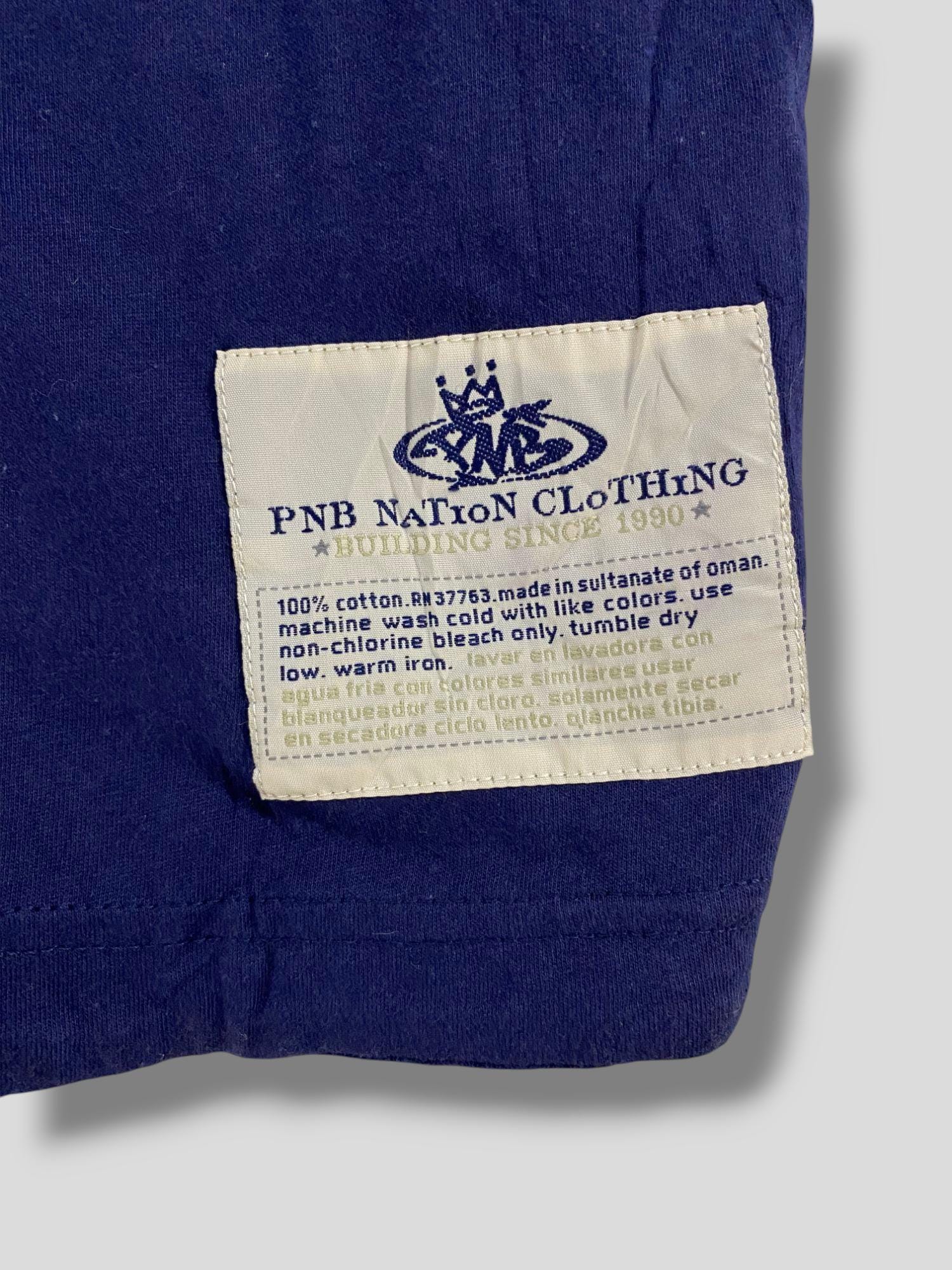 PNB Nation 00s Vintage nation pnb 90s y2k ジップアップパーカー 