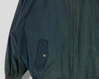 Vintage 90s Lautreamont Embroidered Logo Bomber Jacket