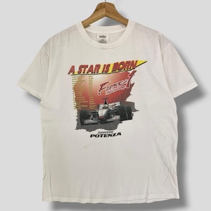 Vintage 90s bridgestone potenza formula 1 the challenge tshirt collectible motorsport casual outfit athletic streetwear racing tee Medium