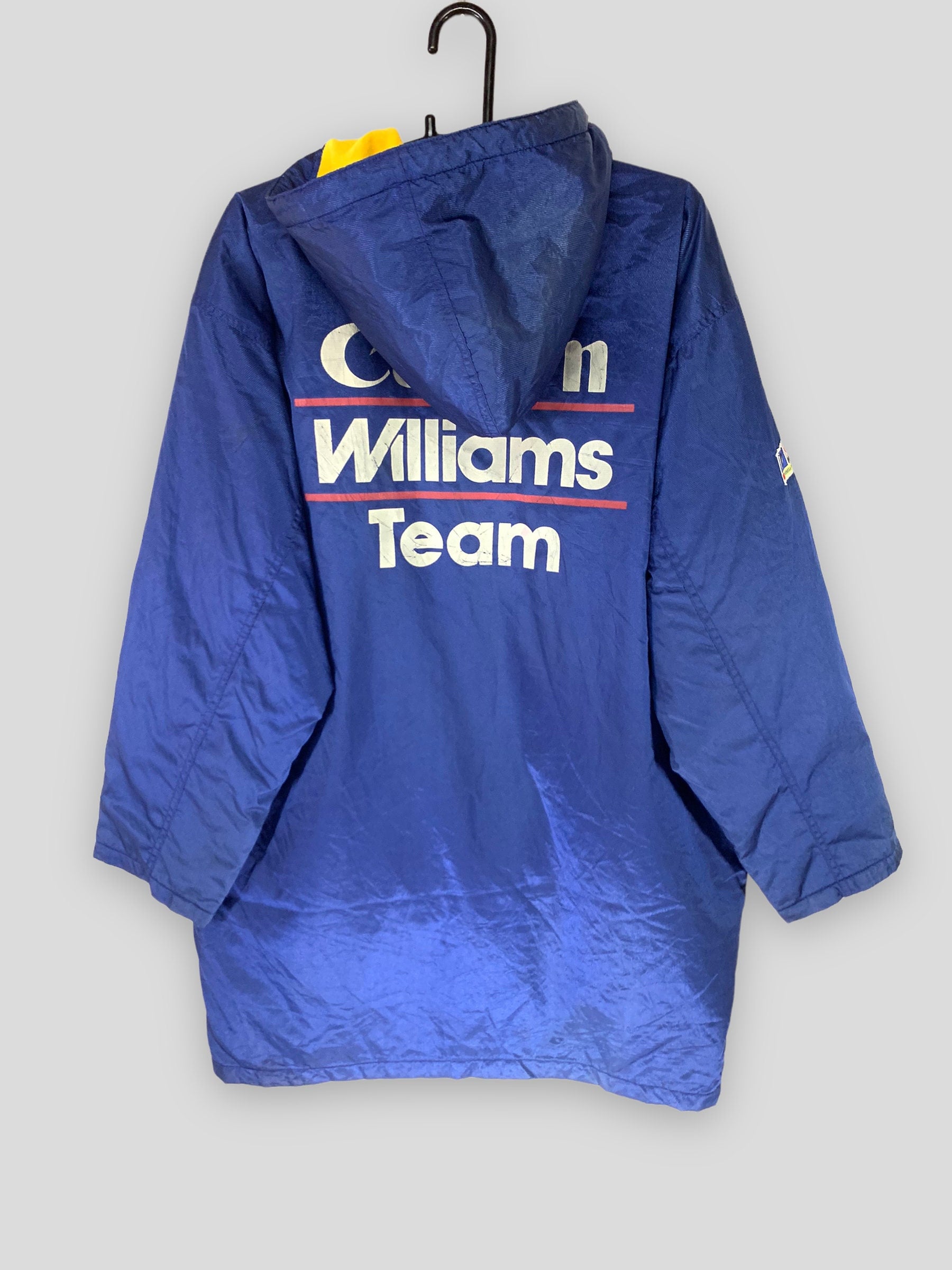 Vintage 90s Canon Williams Formula 1 Racing Team Quilted