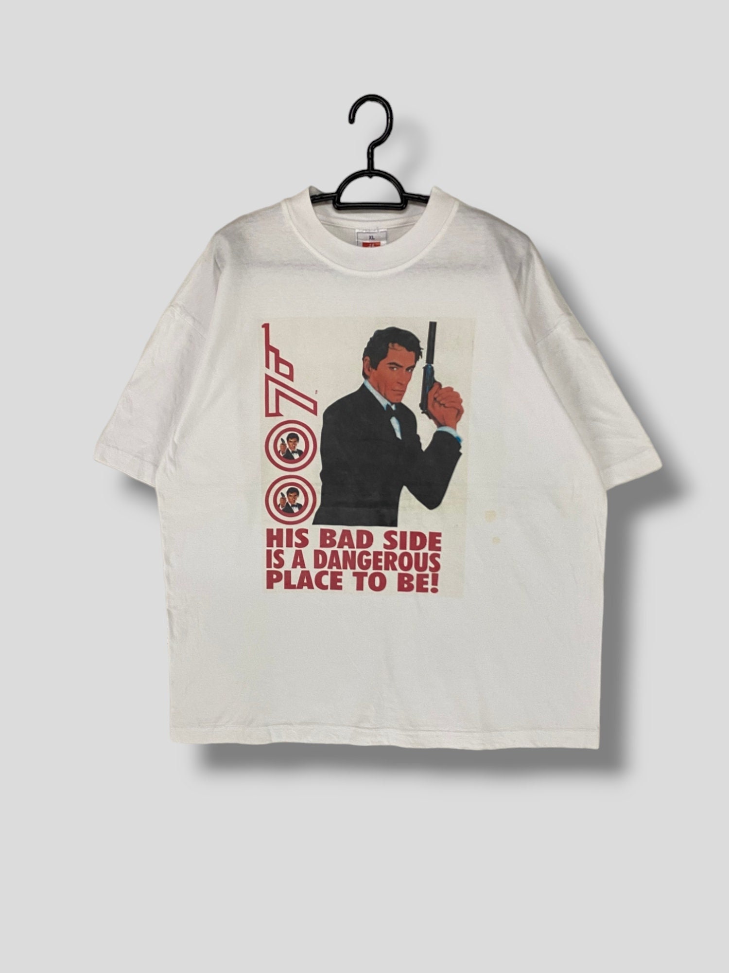 90s 007 ジェームズ・ボンド Tシャツ ビンテージ ヴィンテージ Tシャツ 007 James Bond 007 'Die Another Day' (Black