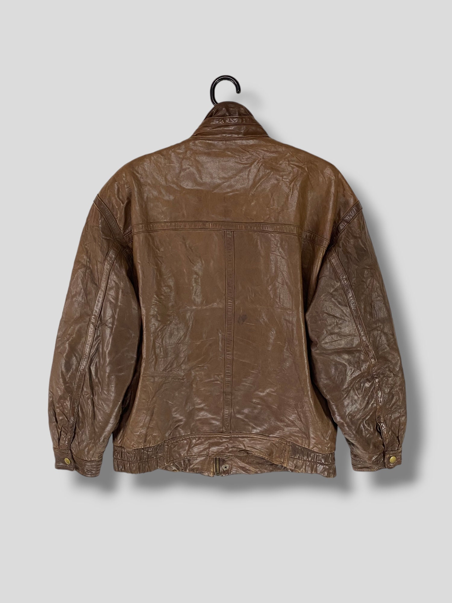 Vintage 90s Wilddad England Lamb Leather Bomber Jacket Rugged Casual Outfits Fashion Outerwear Flyers Flight Jacket Brown Large - Etsy Vintage 90s Wilddad England Lamb Leather Bomber Jacket Rugged Casual Outfits Fashion Outerwear Flyers Flight Jacket Brown Large - Etsy