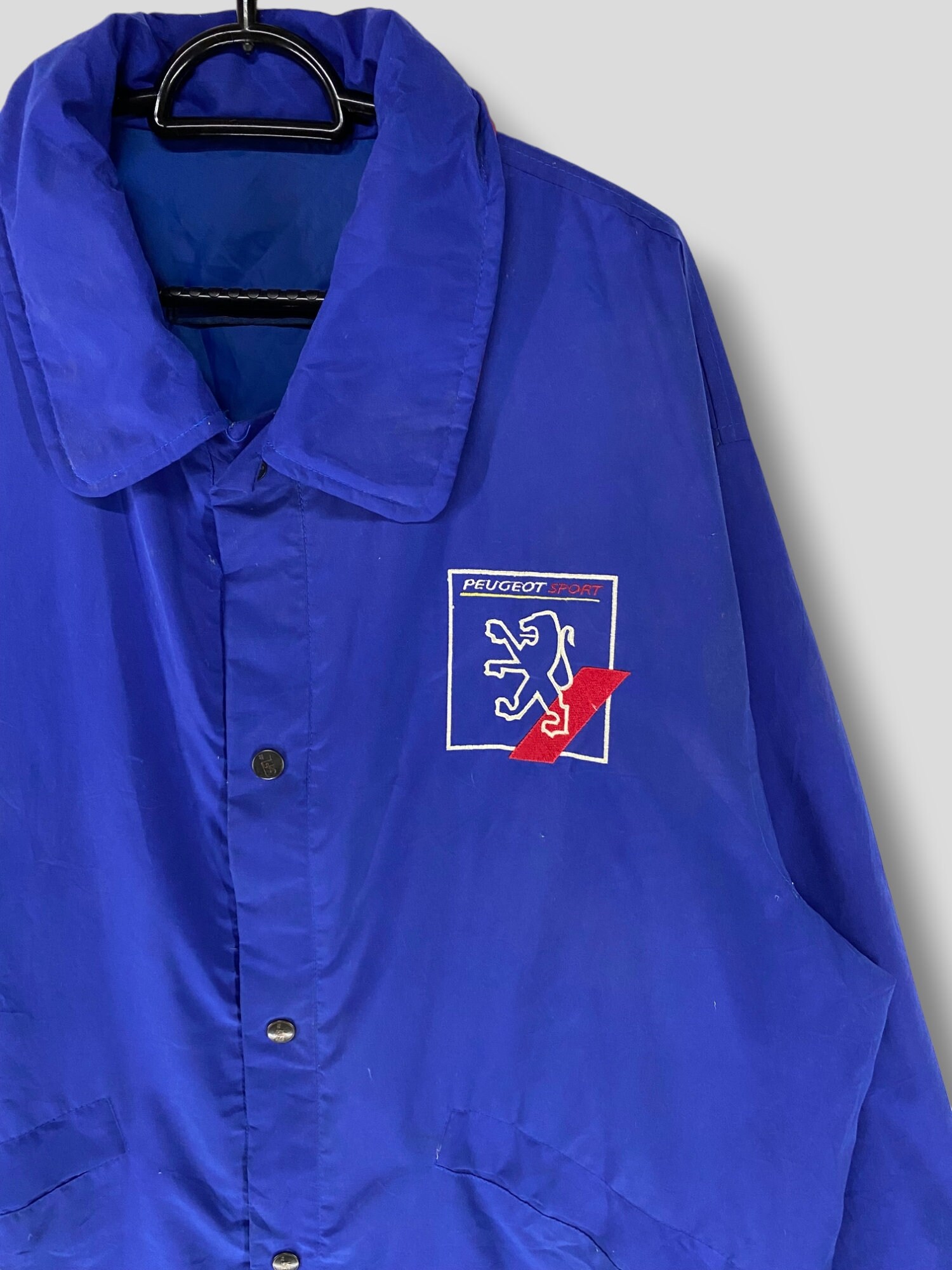 Vintage 90s Peugeot CLAAS Embroidered Logo Jacket WRC Racing Vintage 90s Peugeot CLAAS Embroidered Logo Jacket WRC Racing