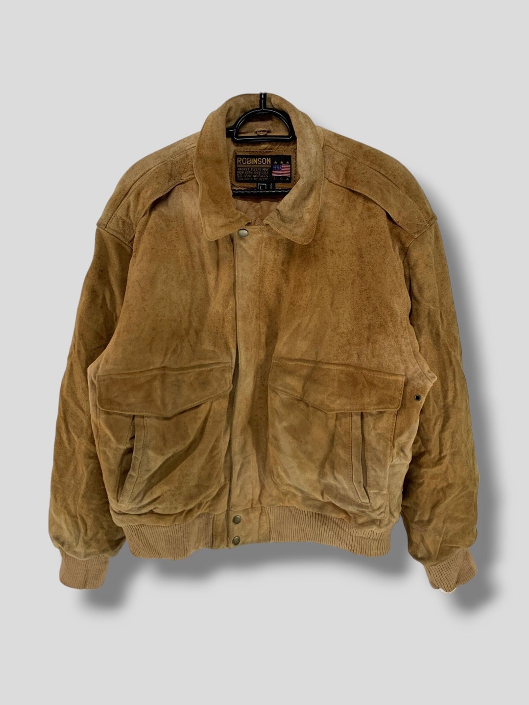 ROBINSON Suede Leather jacket スエードジャケット ROBINSON スエードレザージャケット の通販 by へどら's shop