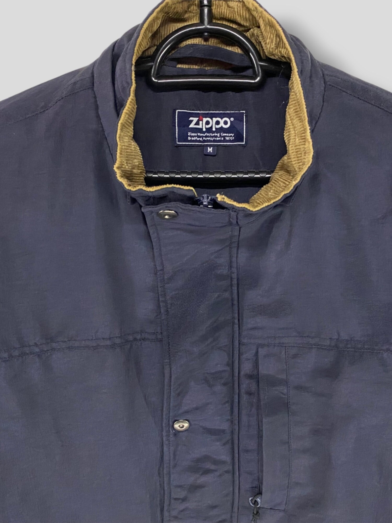 Vintage Zippo Checkered Quilted Line Field Jacket Outdoor Vintage Zippo Checkered Quilted Line Field Jacket Outdoor