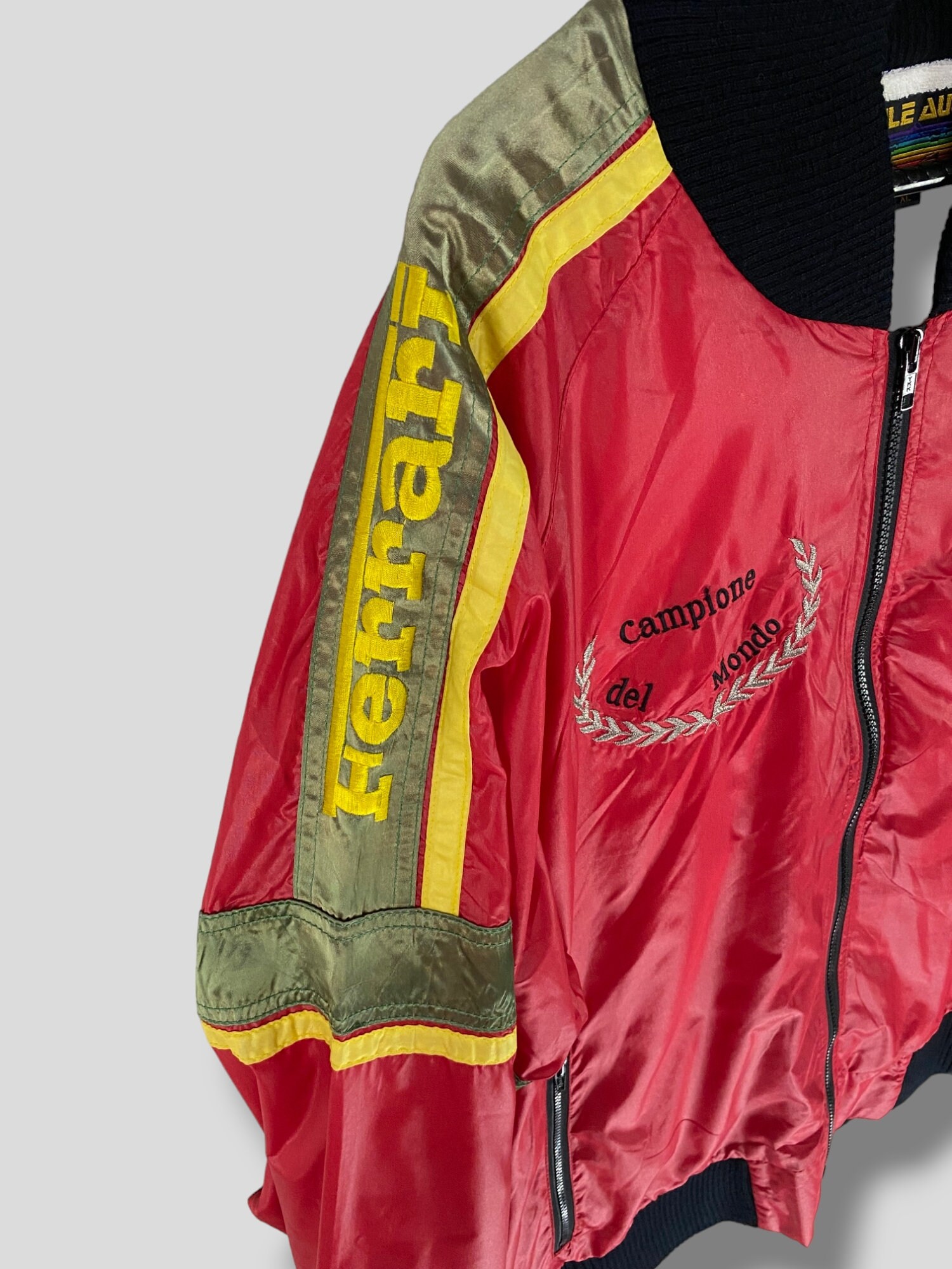 Vintage 80s Style Auto Ferrari Campione Del Mundo