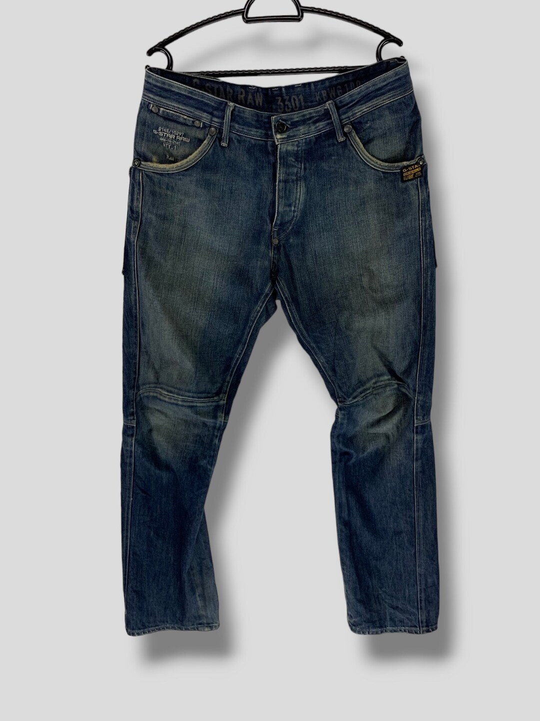 Size 35 G-star Raw Denim Men Jack Loose Tapered Denim Pant