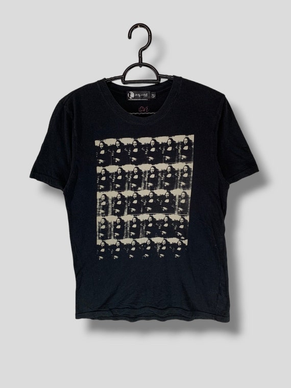 トップス ANDY WARHOL BY HYSTERIC GLAMOUR art tee Hysteric Glamour Andy Warhol Monalisa Thirty Are Better Than One