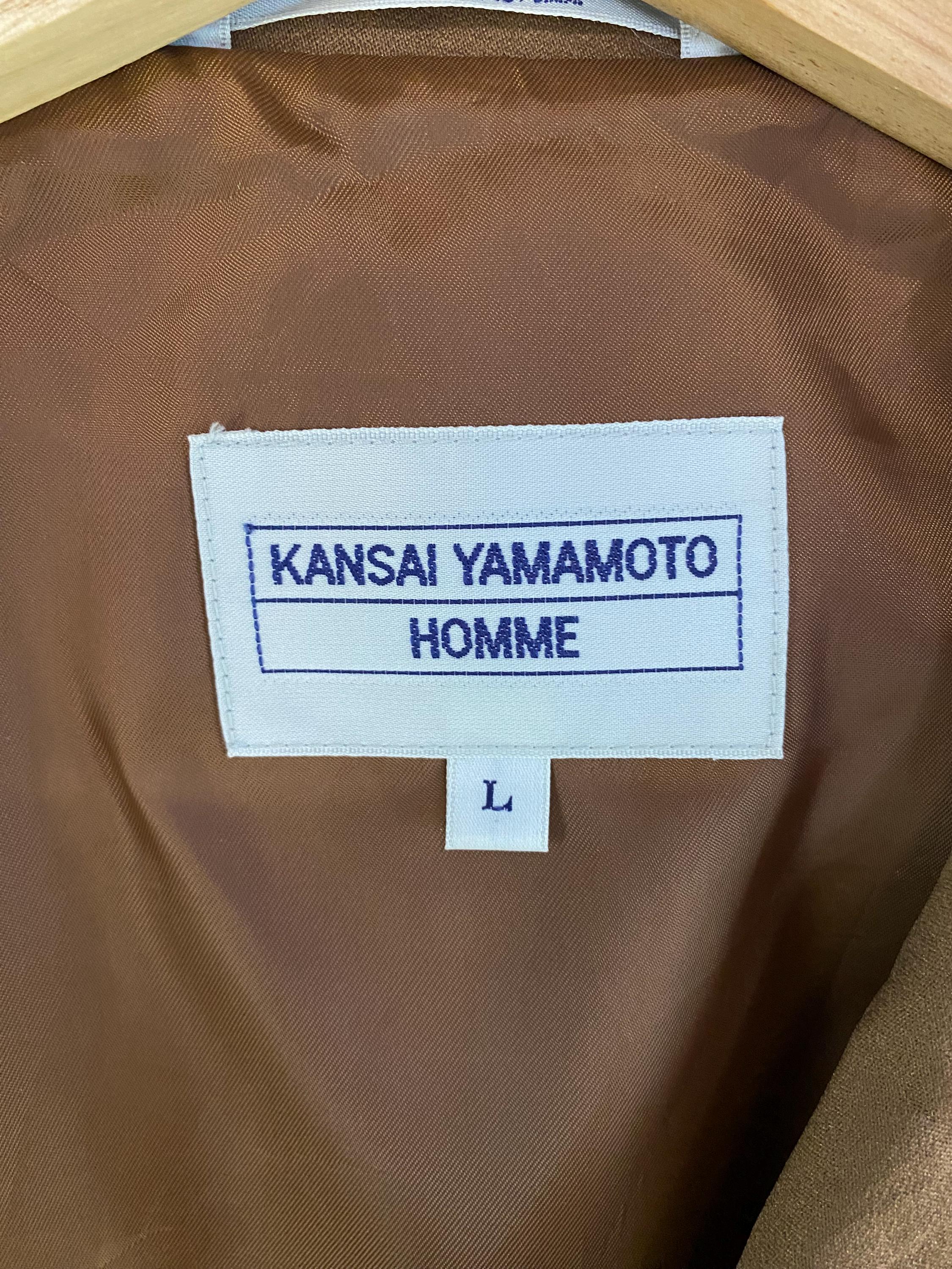 Vintage Kansai Yamamoto Homme Work Jacket Designer Casual Outfit