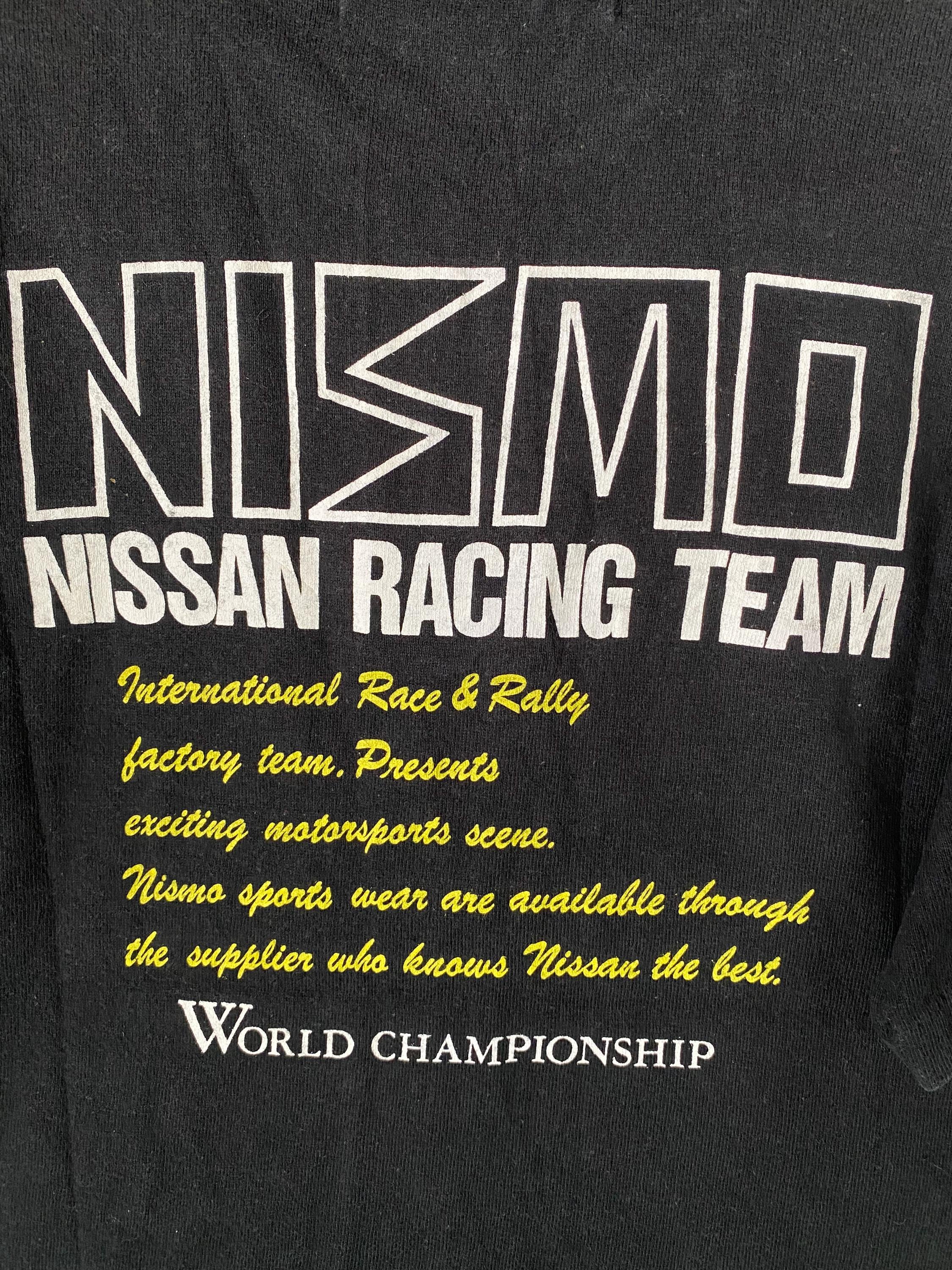 Vintage 90s Nismo Nissan Racing Team Polo Shirt JDM Nismo Old Logo