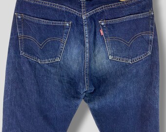 W30 Vintage Levis 501xxc LVC 1937 Model Big E Buckle Back Selvedge