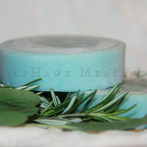Mint Love Soap, Rosemary, Tea Tree, Eucalyptus, Sage, Peppermint, Spearmint, Essential Oils