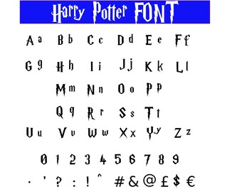 Harry Potter svg Hogwarts Harry Potter font Hogwarts acceptance letter Calligraphy font Monogram font Harry Potter wand Font svg