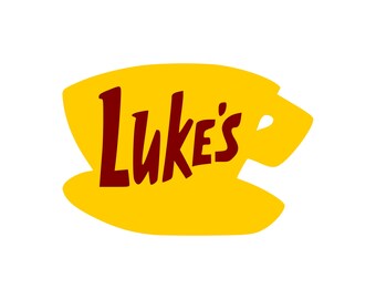 Diner Gilmore Girls TV Luke Show SVG, Diner Gilmore Luke's vector, PNG, Cut Files, Cricut Files, vector Files, gilmore luke's silhouette