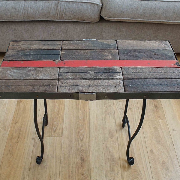 Reclaimed Wood Coffee Table - Etsy