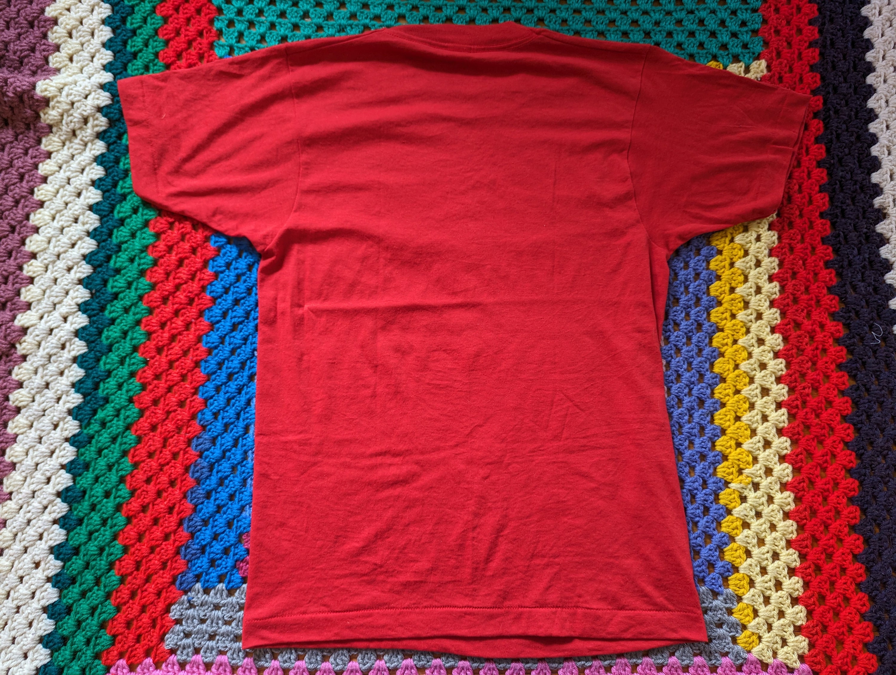 Vintage 1980s Thin Florida Beach Bunny Tee S/M 36 Chest 26 in Length