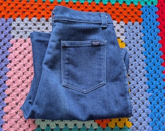 Jean GWG vintage des années 1970 - taille de 31,5 à 32 pouces (hauteur de 12,5 pouces) - entrejambe de 29 pouces