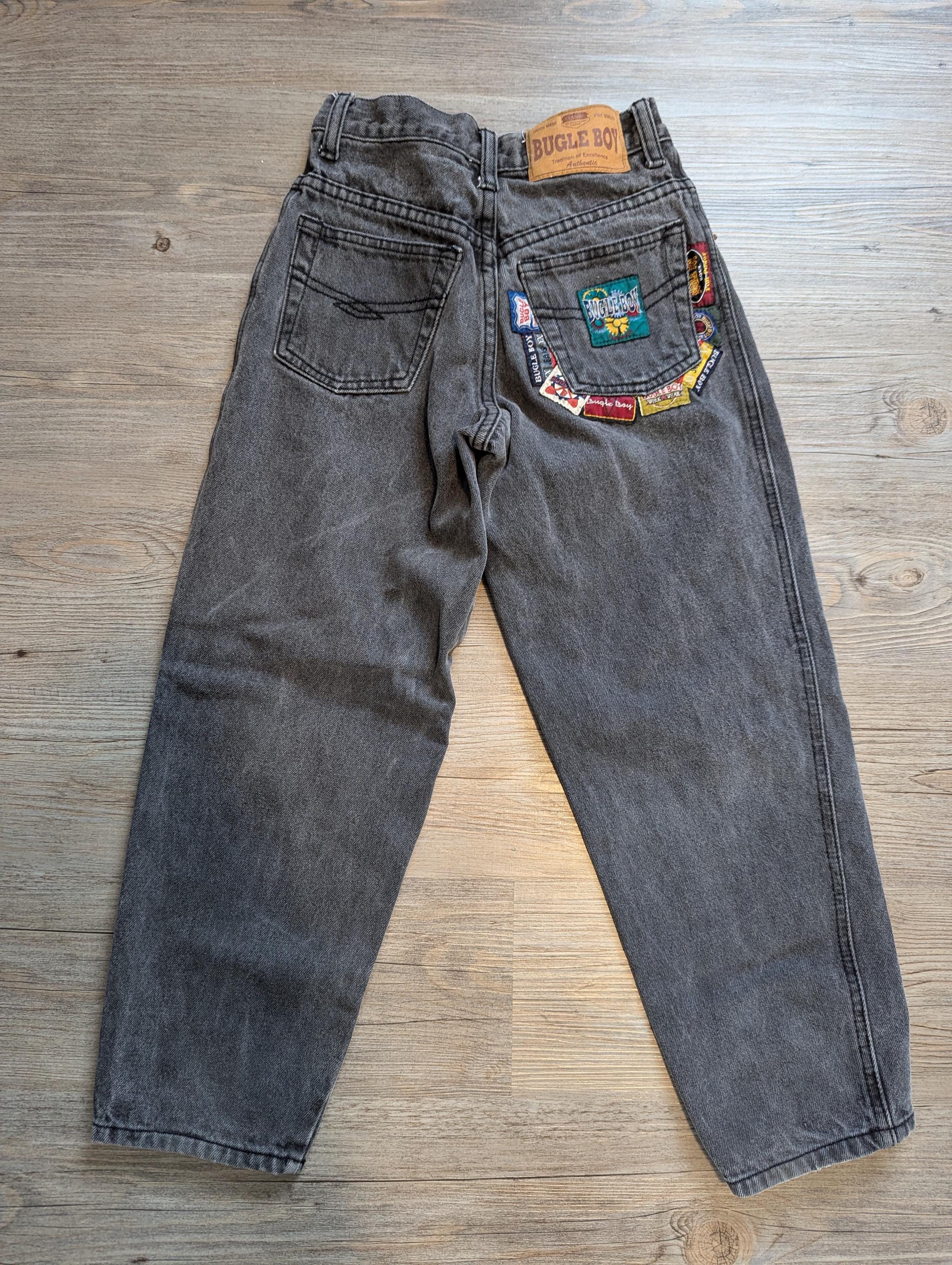 Vintage 1990s Bugle Boy Jeans - Tagged Size 7 Kids - 22-23