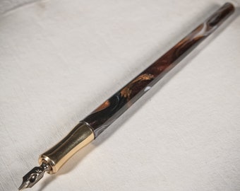Straight pen holder - calligraphy pen