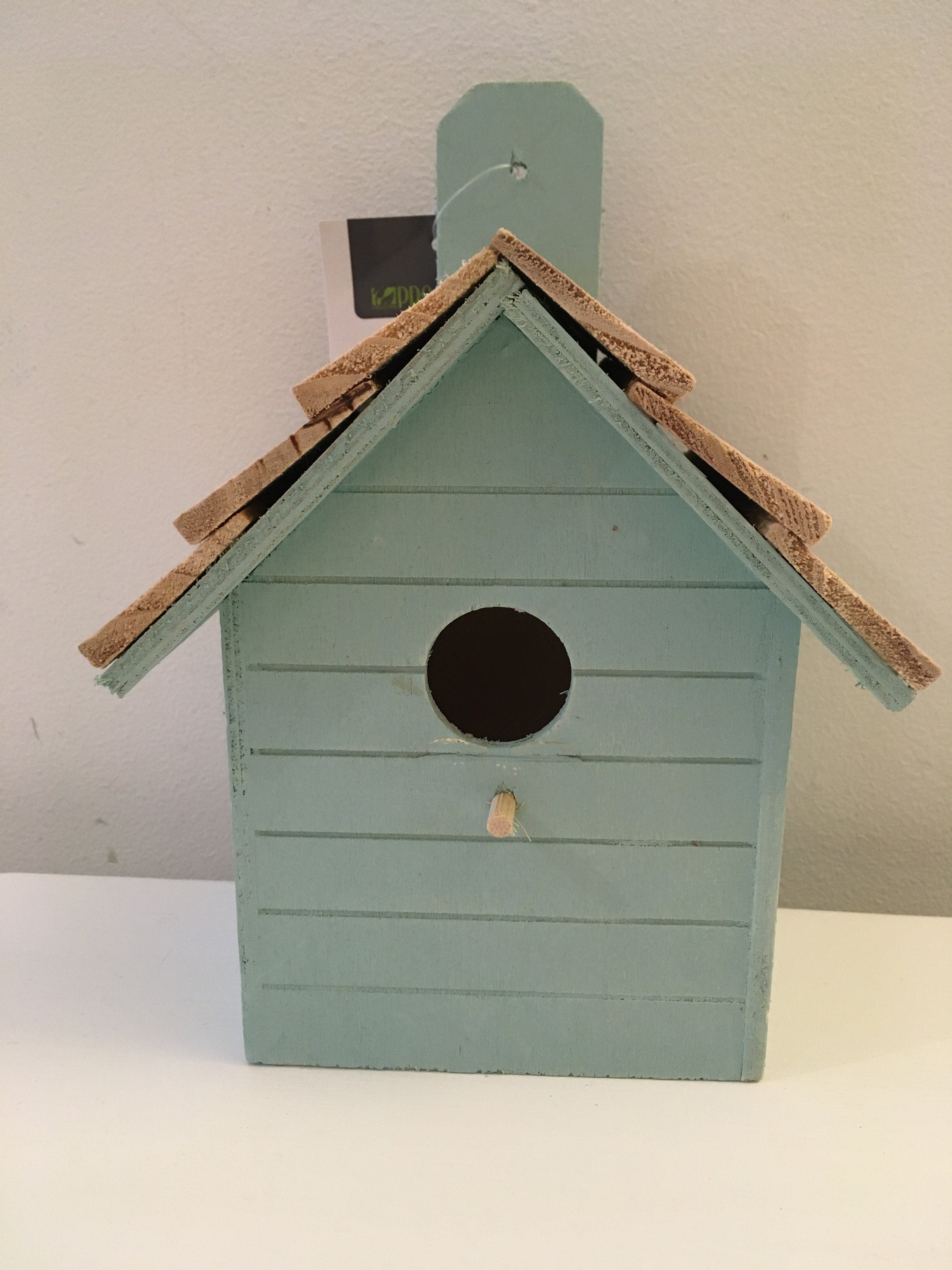 Bird House Box Wooden Painted Lovely Colours Beach House Box Etsy UK