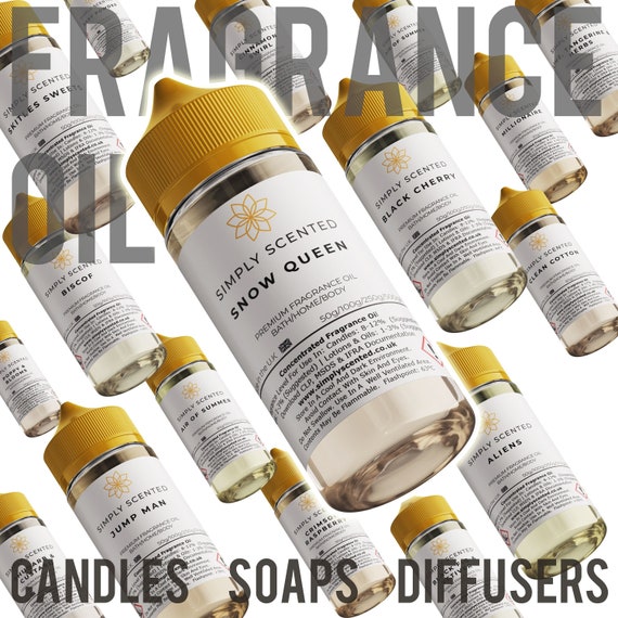 Clean Fragrance Oils | Candle, Soap Making Supplies 16oz. each