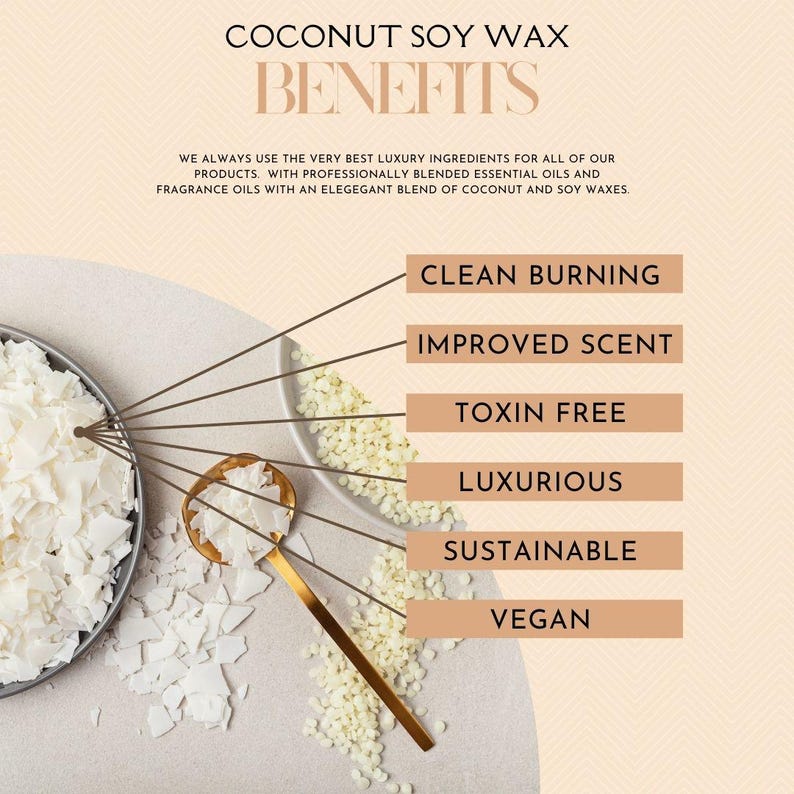 a recipe for coconut soy wax benefits