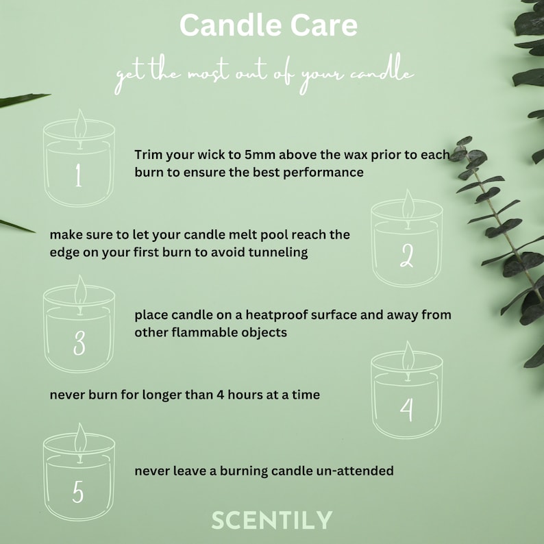 French Lavender Candle Gift Soy Wax Candle for Mum Day Candle Present for Her Scented Candle Home Decor Style Idea luxury Candle for House image 9