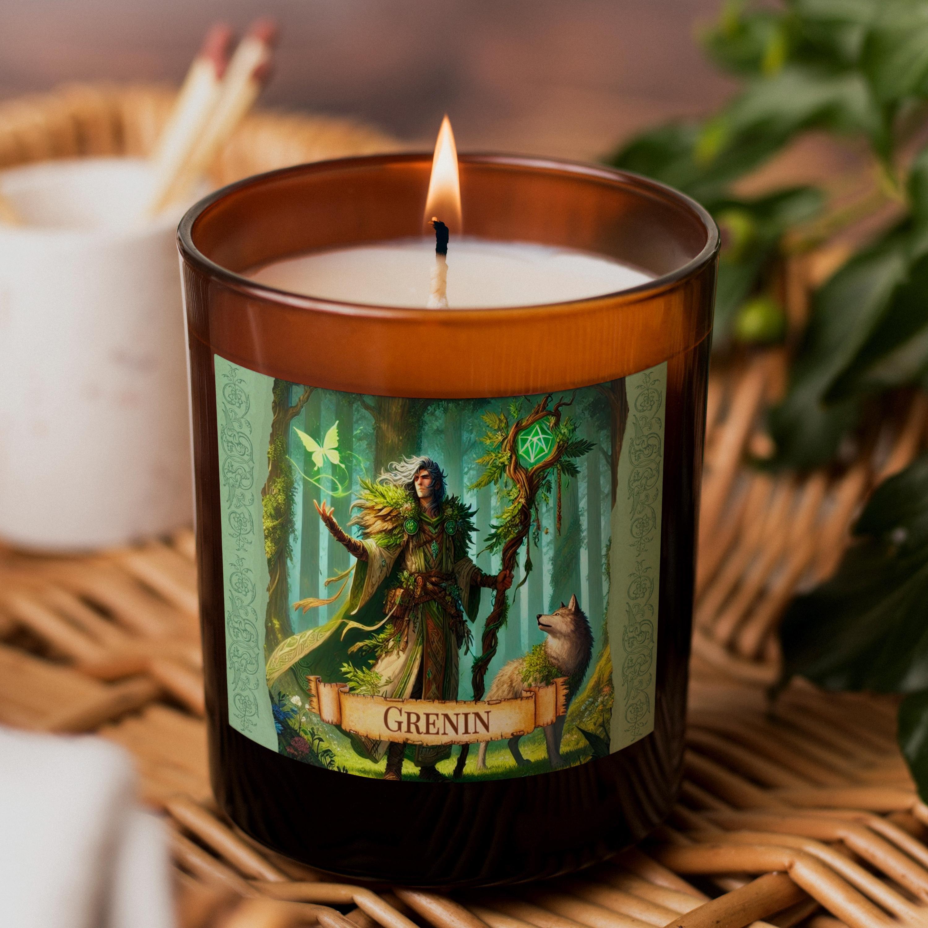 D&D Candle – Choose Your Class – Barbarian, Sorcerer, Wizard