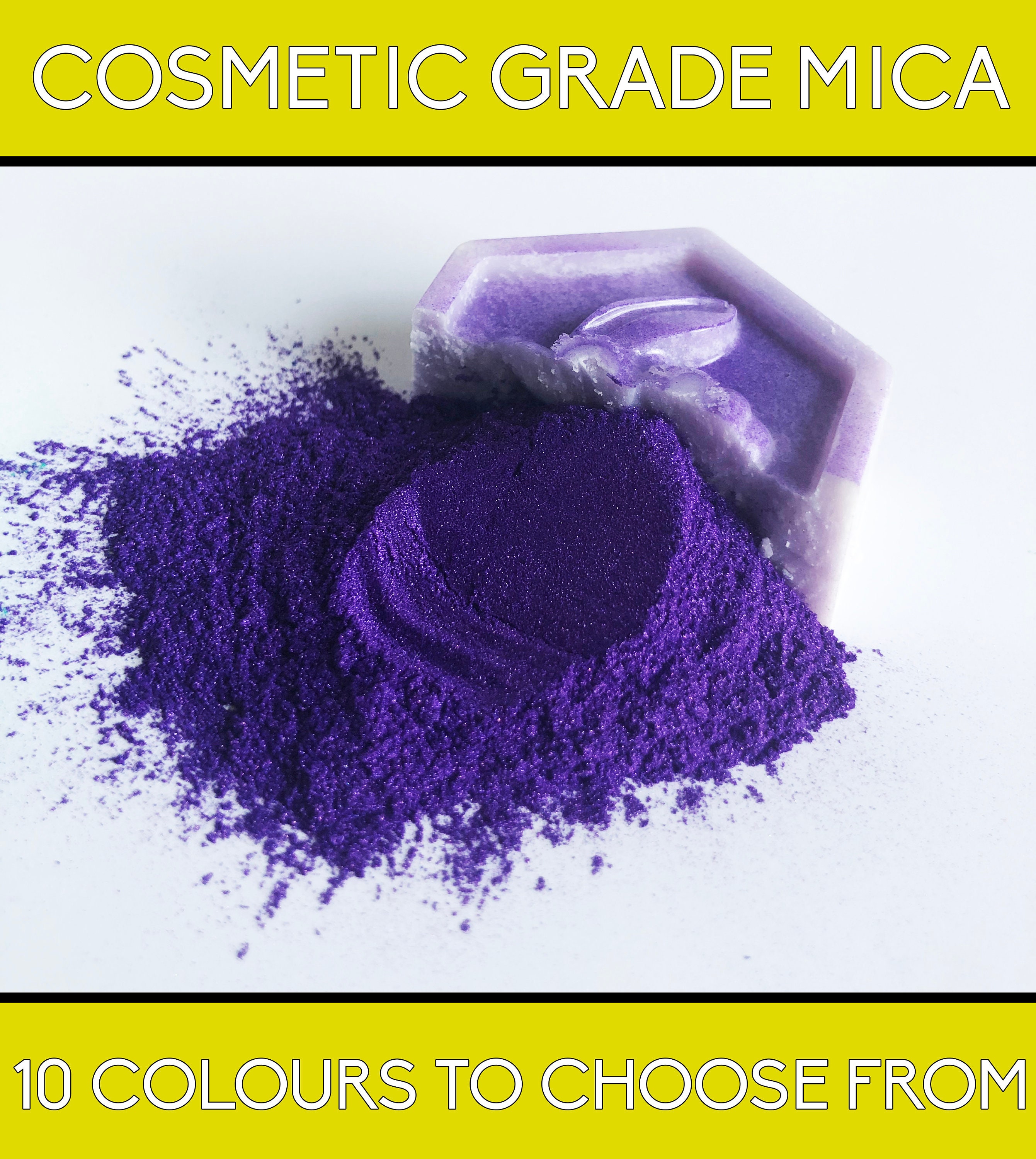 Synthetic Cosmetic Grade Mica Powderpigment Shimmer and Sparkle for Use in  Soap Wax Makeup Nails Candle Melts 