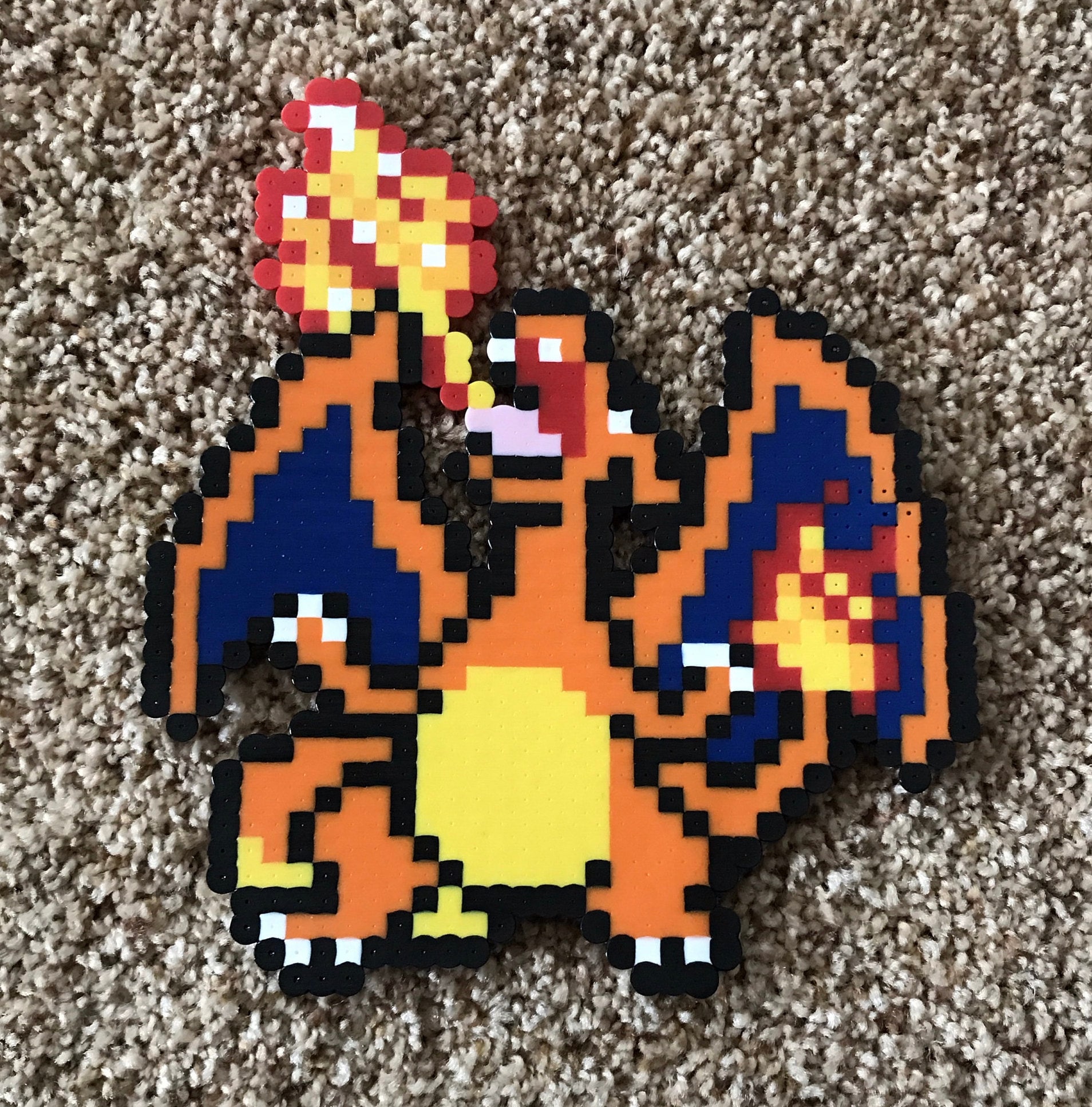 Charizard Perler Bead Etsy