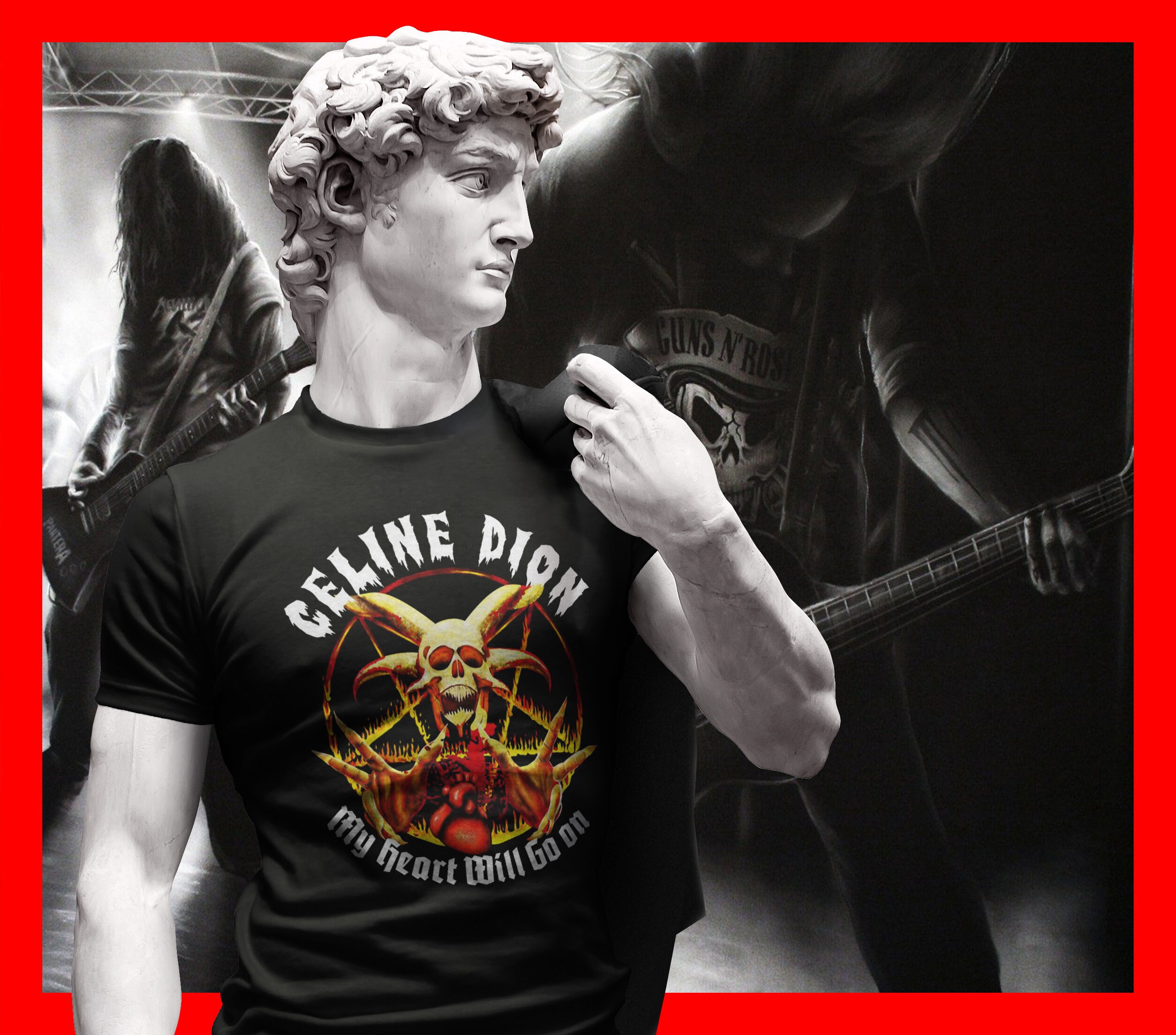 my heart will go on metal shirt
