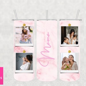 Mama tumbler design | 20oz Skinny Sublimation Design Wrap | Mom tumbler | Dia de las madres tumbler | sublimation design | photo tumbler