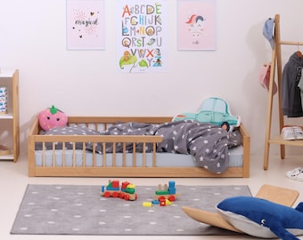 Wooden Montessori beds