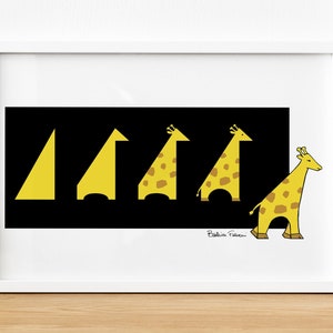 Poster Metamorfosi - Giraffa